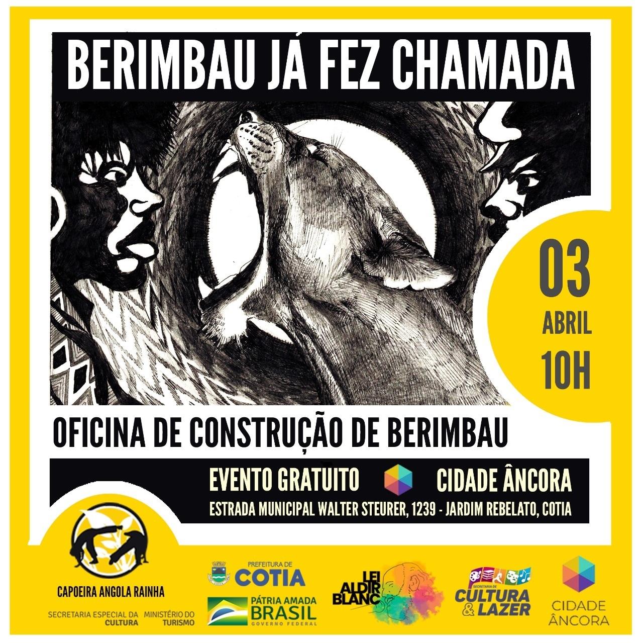 PROJETO DE FORMAÇÃO DE ORQUESTRA DE BERIMBAU COMEÇARÁ COM OFICINA DE PRODUÇÃO DO INSTRUMENTO