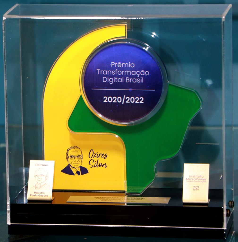 Barueri é tetracampeã em prêmio de referência nacional na gestão digital