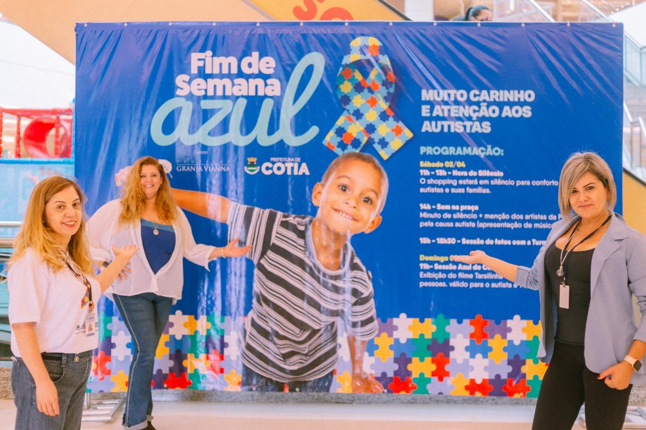 DIA DO AUTISMO: ‘FIM DE SEMANA AZUL’ FOI SUCESSO DE ADESÃO DE PÚBLICO