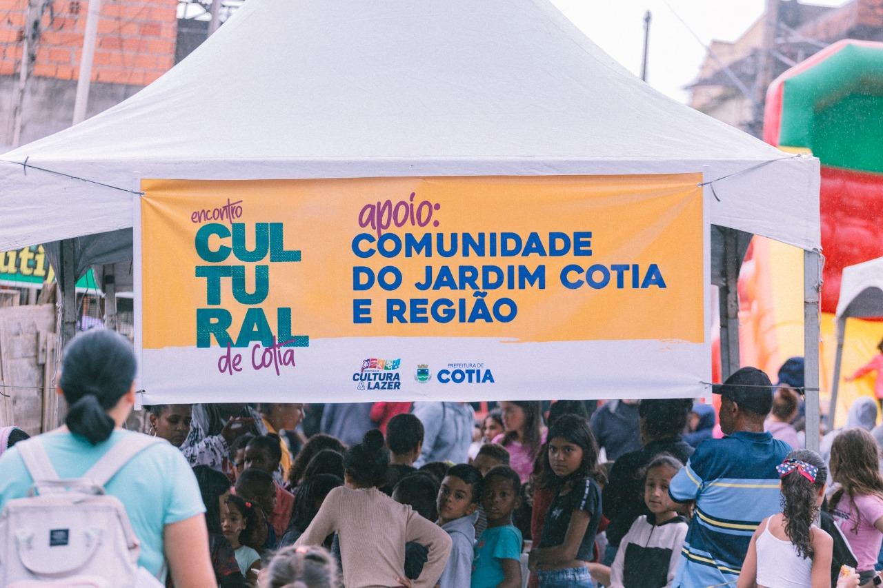 PROGRAMAÇÃO CULTURAL NOS BAIRROS: SÁBADO FOI A VEZ DO JD. COTIA RECEBER ATIVIDADES