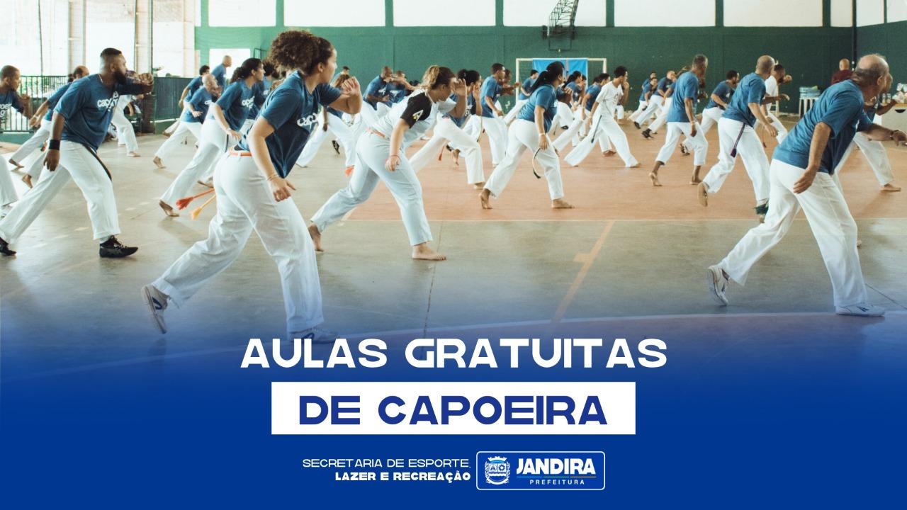 Capoeira está com vagas abertas para diversas opções de dias e horários