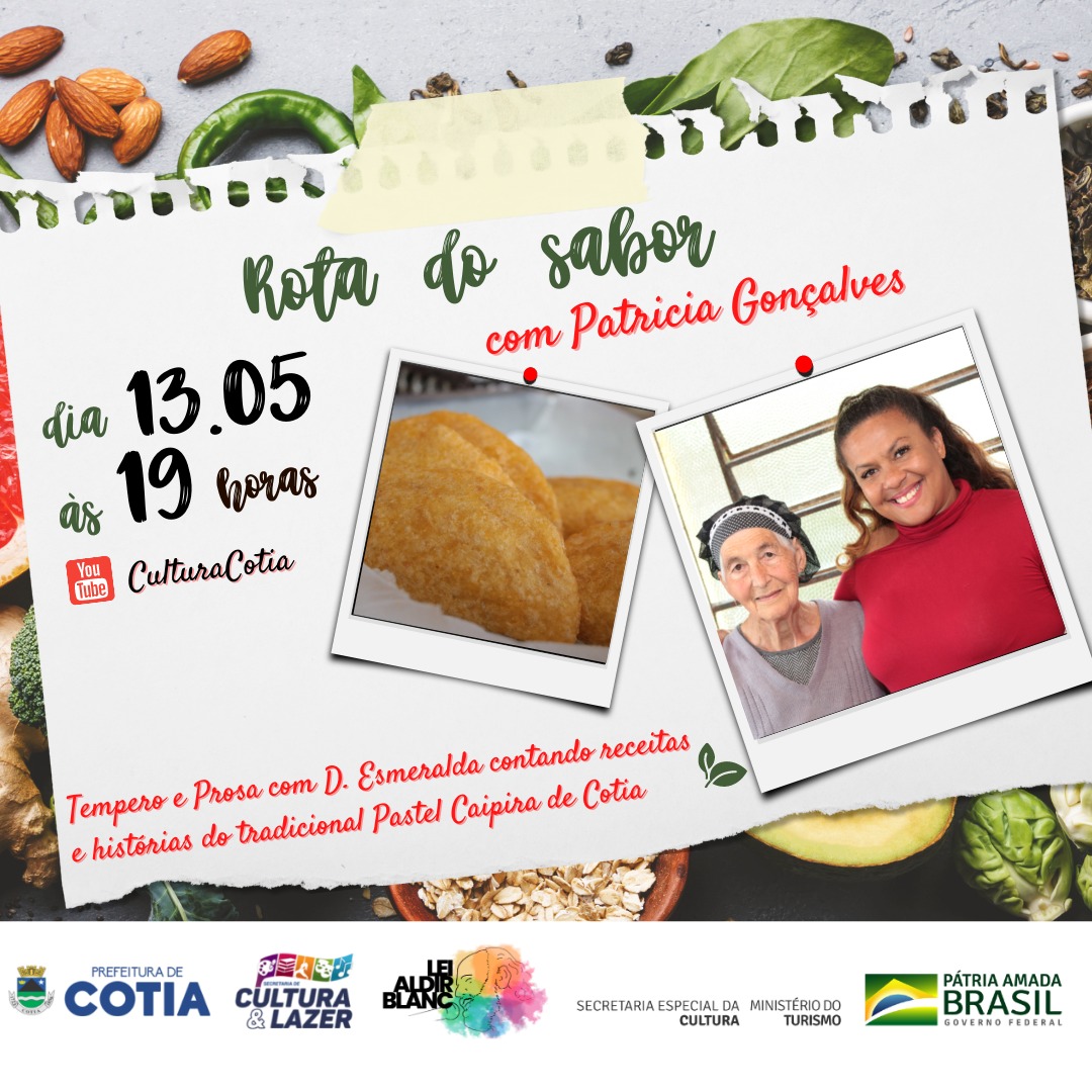 CURTA-METRAGEM ‘ROTA DO SABOR’ TRAZ RECEITAS TRADICIONAIS DE COTIA