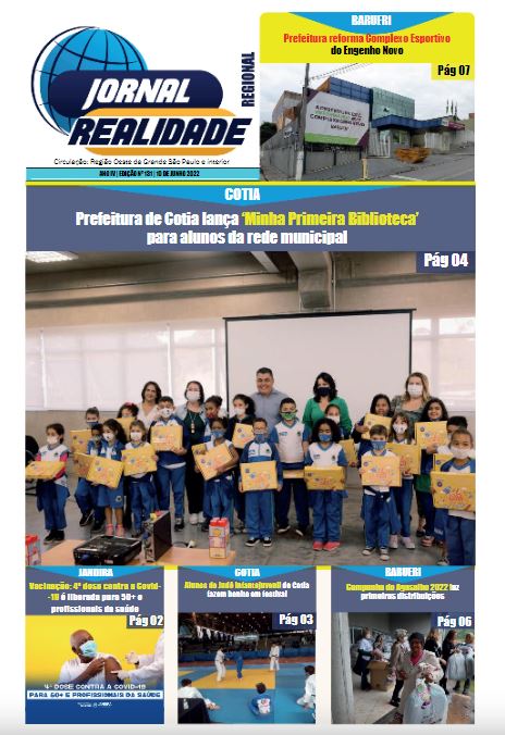 Jornal Realidade Regional –  Edição 131 – 10 de JUNHO 2022