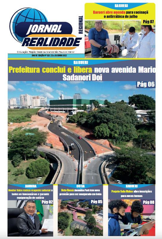 Jornal Realidade Regional –  Edição 133 – 23 a 26  JUNHO 2022