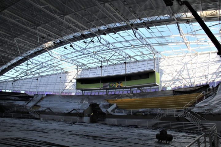 <strong>Troca da cobertura do Ginásio José Corrêa exige uso de novas técnicas</strong>