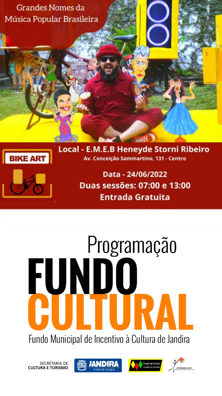 <strong>Cultura leva o projeto “Bike Art” na EMEB </strong><strong>Heneyde Storni Ribeiro</strong>