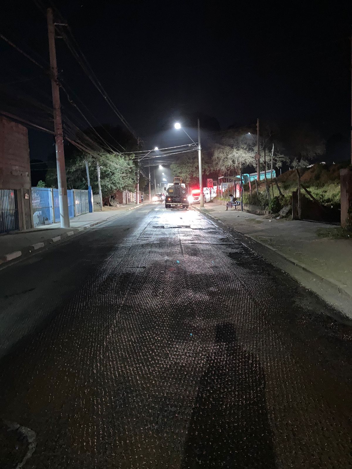 <strong>Programa Asfalto Novo está na Av. Inocêncio Pires de Oliveira, Caucaia</strong>