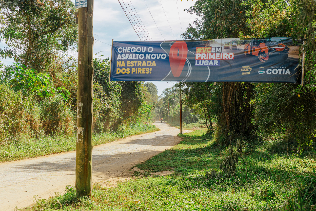 <strong>Prefeitura inicia a pavimentação asfáltica da Estrada dos Pires</strong>