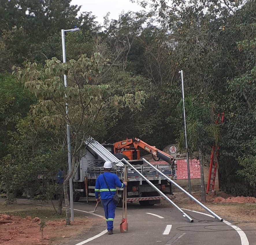 <strong>Parque Teresa Maia está ganhando iluminação e terá horário estendido de funcionamento</strong>