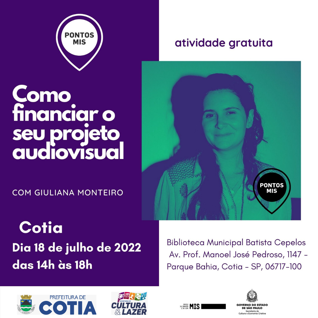 <strong>Oficina “Como financiar seu projeto audiovisual” está com inscrições abertas</strong><strong></strong>