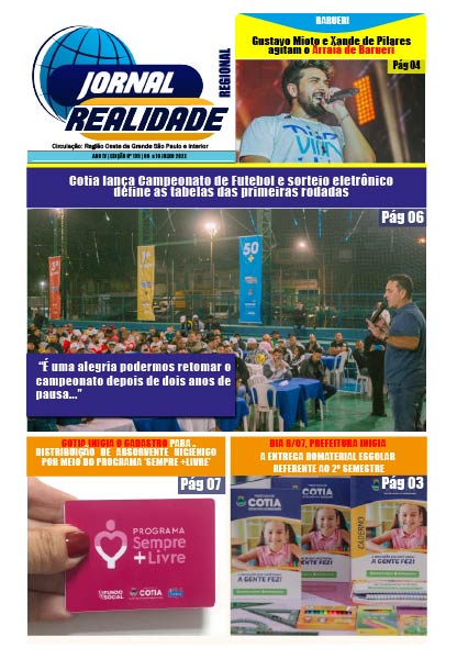Jornal Realidade Regional –  Edição 136 -08 a 10 JULHO 2022