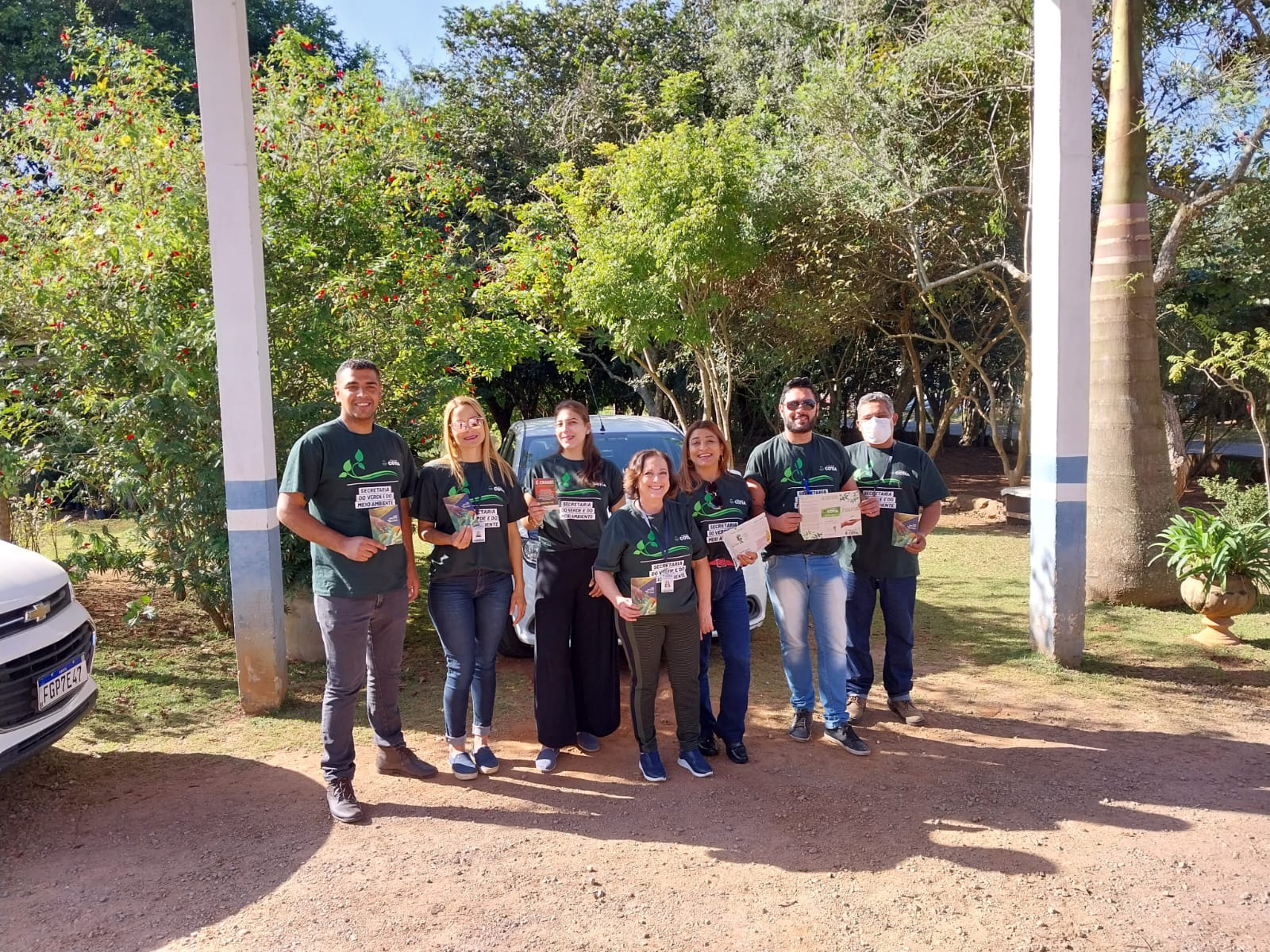 <strong>Secretaria do Verde e do Meio Ambiente realiza plantio em parceria com o São Paulo F.C</strong>