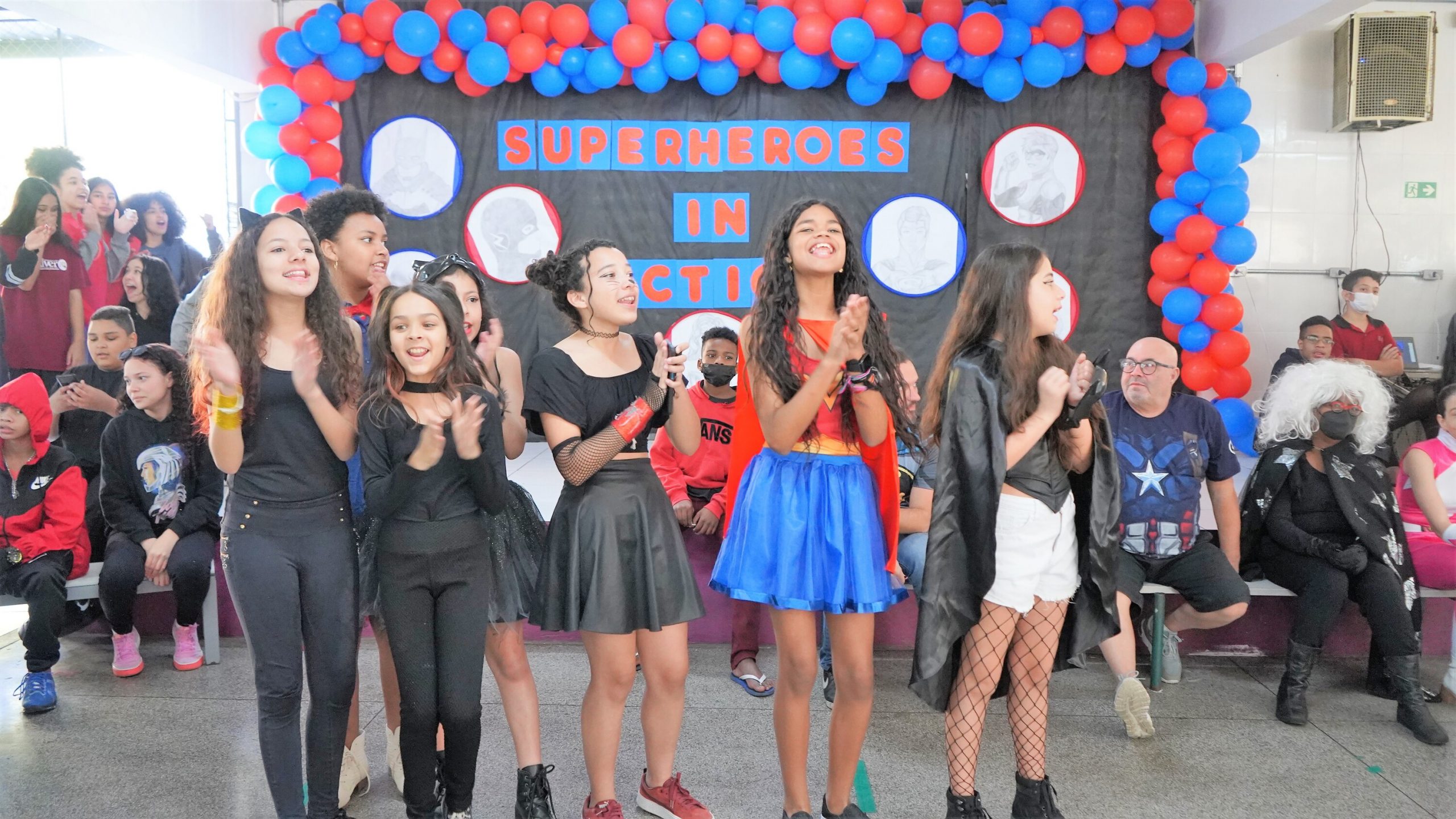 <strong>Alunos da Emef Levy realizam evento sobre a história dos super-heróis</strong>