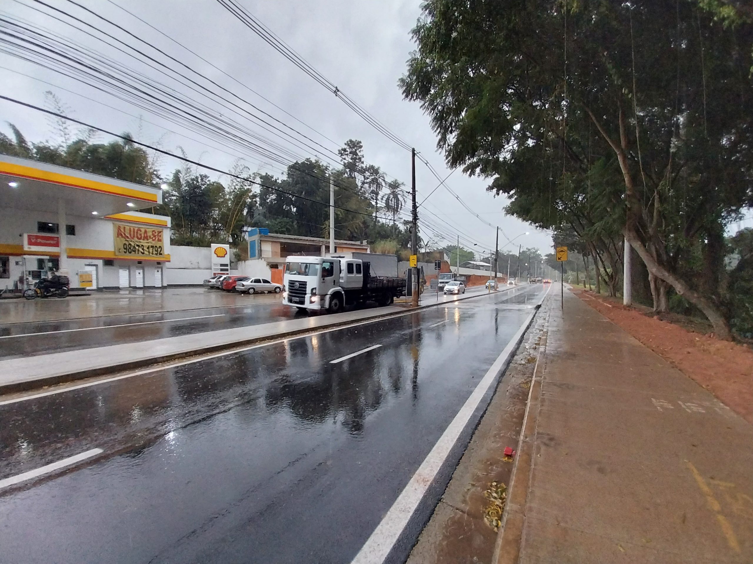 <strong>Prefeitura libera faixa de via em duplicação na Aldeia</strong>