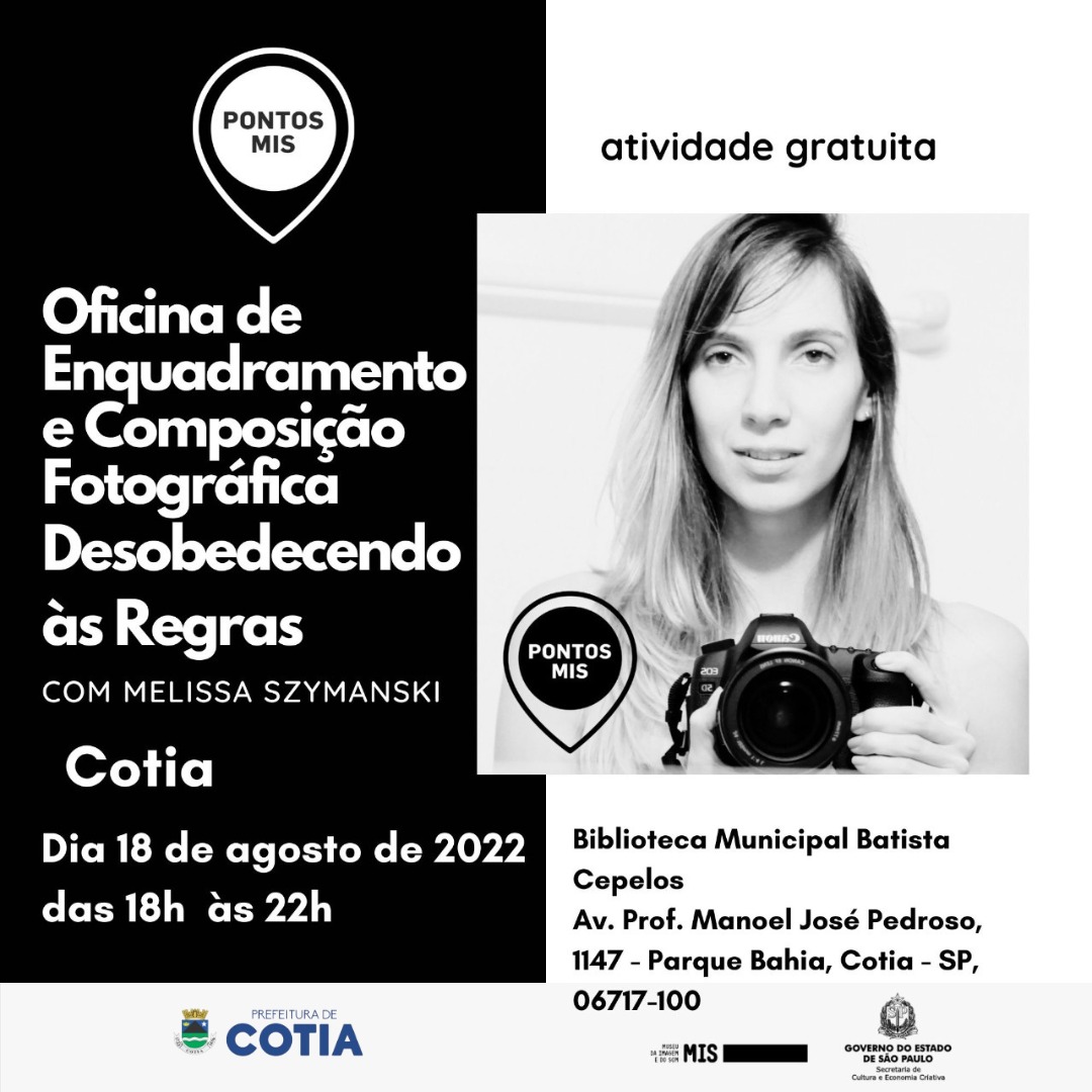 <strong>Abertas as inscrições para oficina de Enquadramento e Composição Fotográfica para Iniciantes</strong>