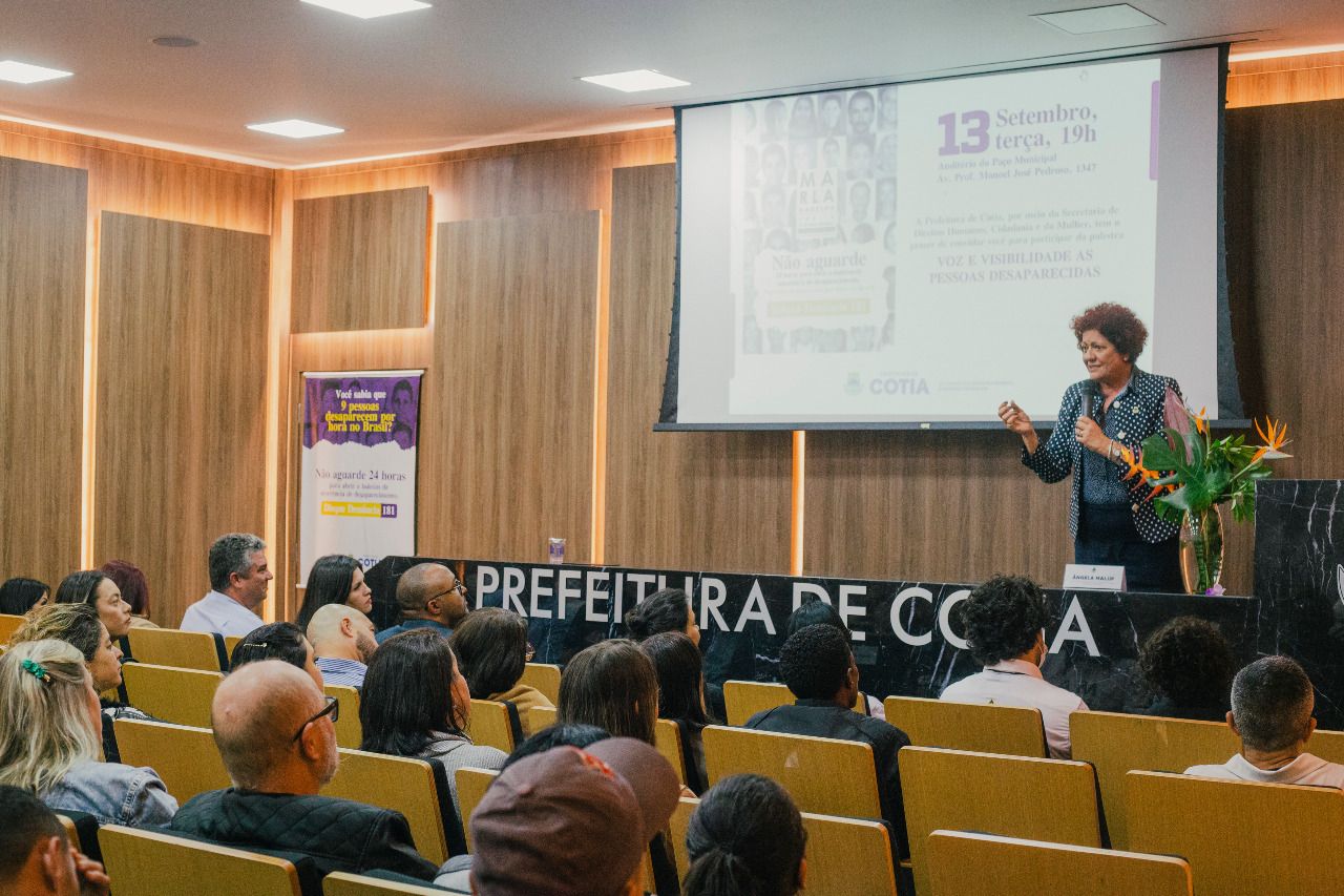 <strong>Cotia realizou II Encontro Voz e Visibilidade às Pessoas Desaparecidas</strong>