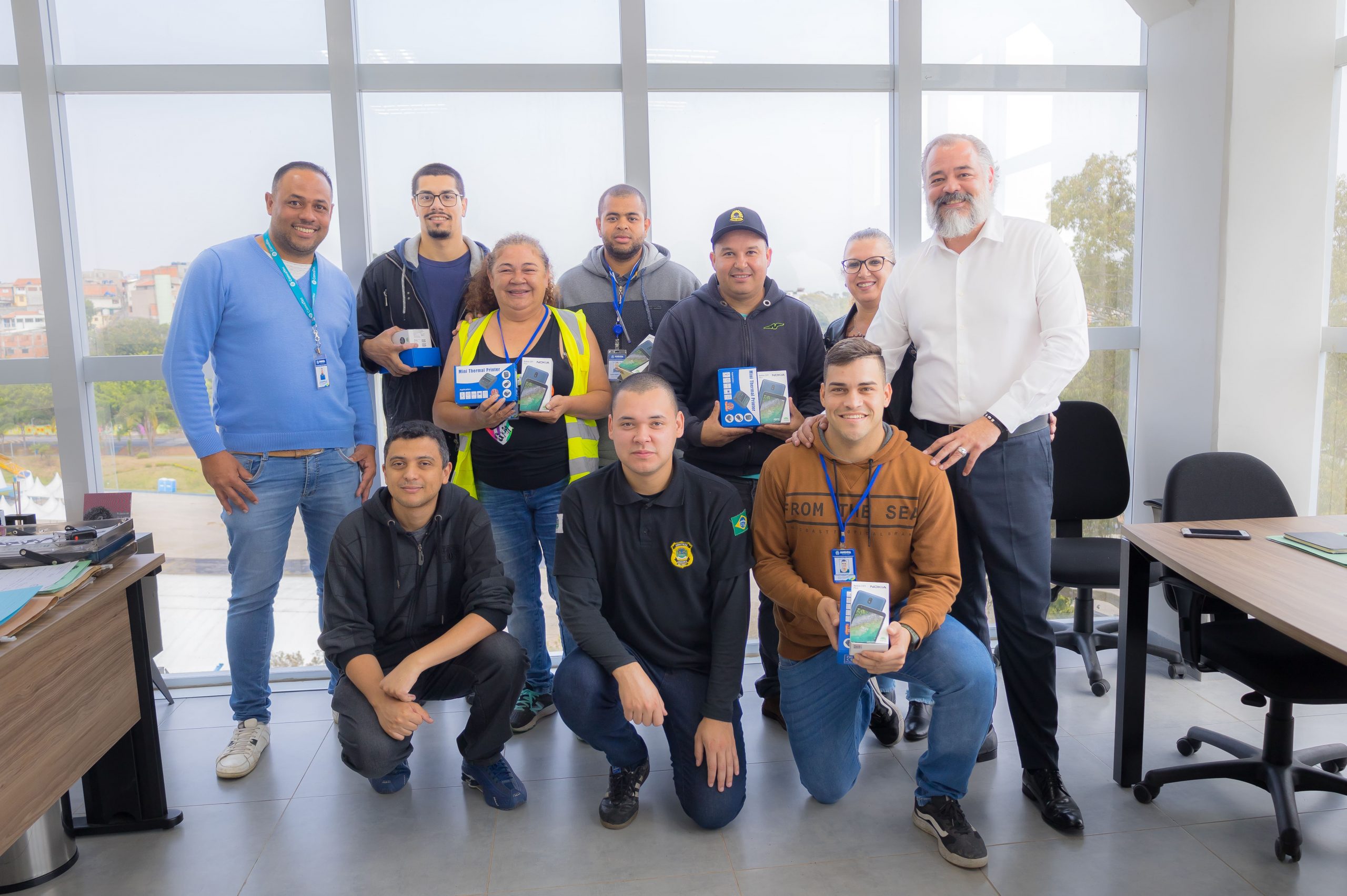 <strong>Agentes de trânsito de Jandira recebem capacitação de talonário eletrônico&nbsp;</strong>