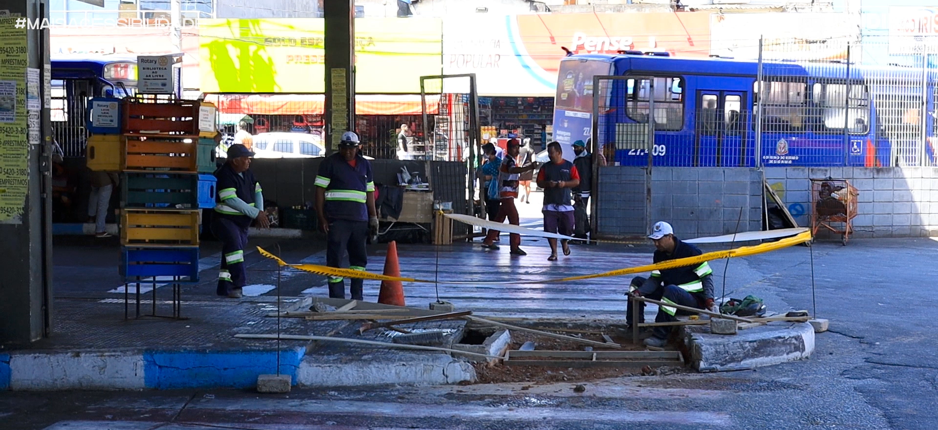 <strong>Mais inclusão: Secretaria de Mobilidade Urbana e Transportes de Jandira readequa e constrói rampas de acessibilidade</strong>