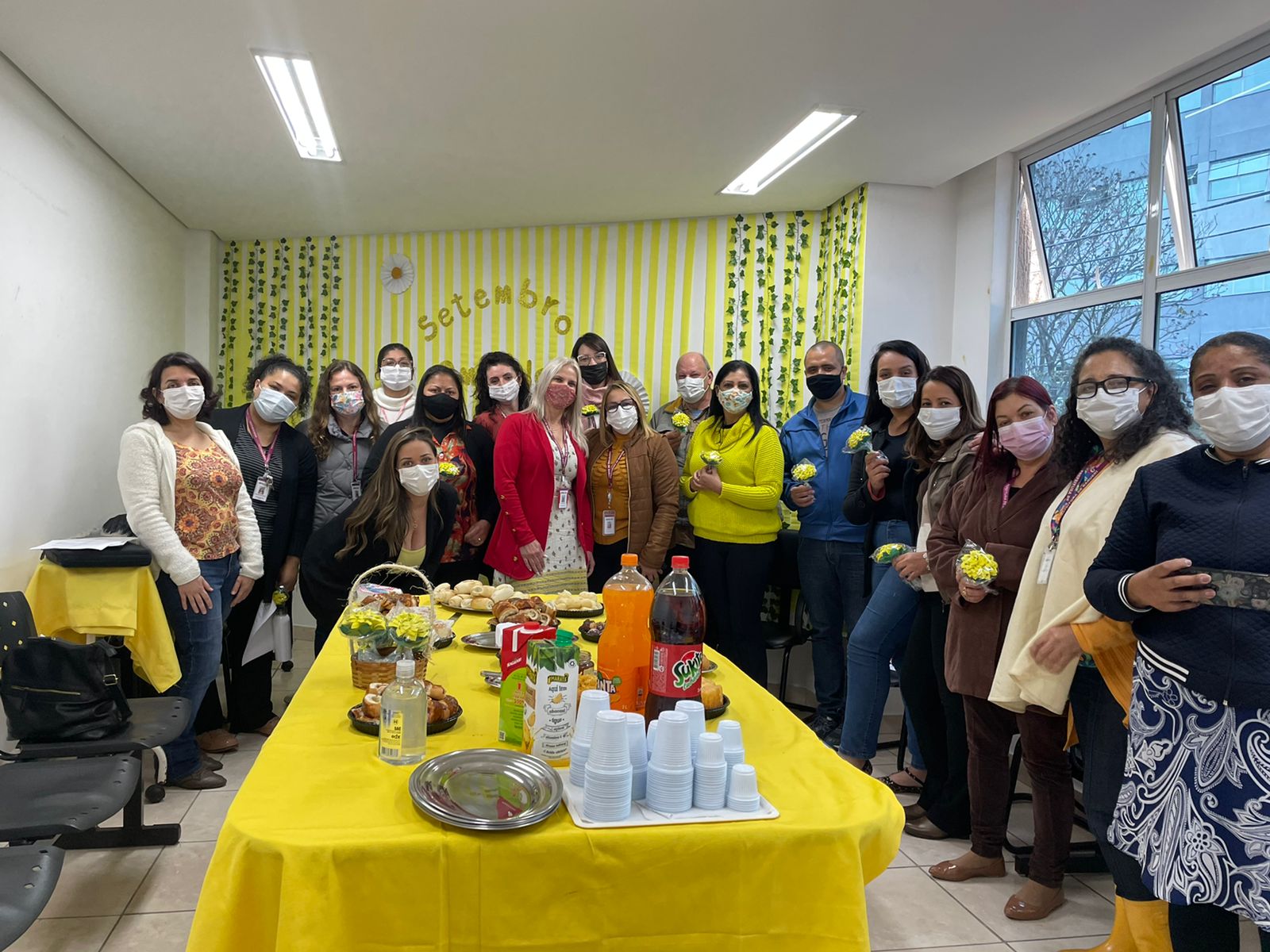 <strong>Setembro Amarelo: UBS Vale do Sol realiza roda de conversa com educadores</strong>
