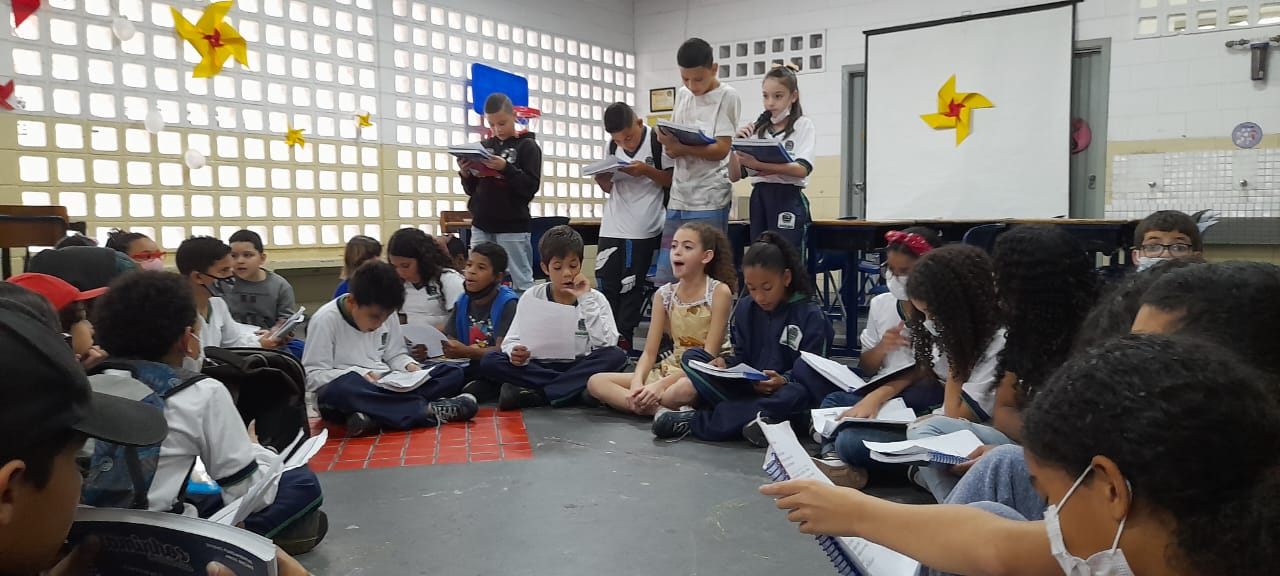 Confira o resumo da ação contra o trabalho infantil ocorrida na EMEB Vivico Pereira