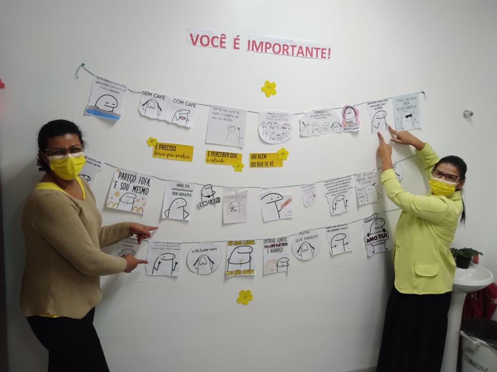 Acolhimento de servidores do Hospital de Retaguarda encerra Setembro Amarelo