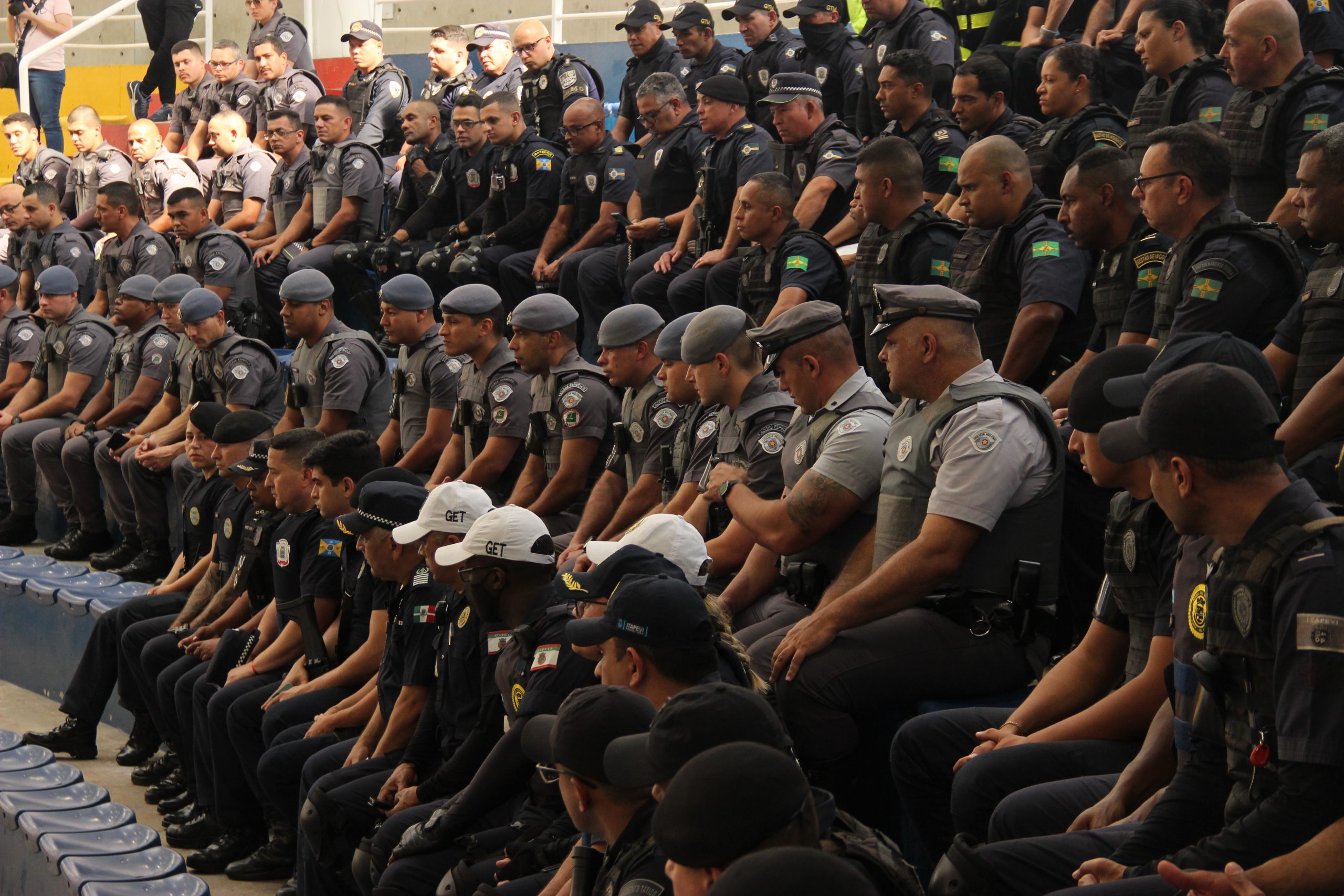 <strong>Operação Primavera Segura começa com as forças policiais no ginásio José Corrêa</strong>