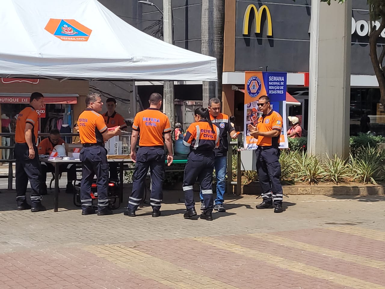 <strong>Semana de Prevenção de Acidentes termina com ação da Defesa Civil no Boulevard</strong>&nbsp;