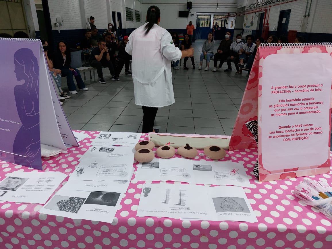 <strong>Cursinho Popular de Jandira (CPJ) realiza evento do Outubro Rosa</strong>