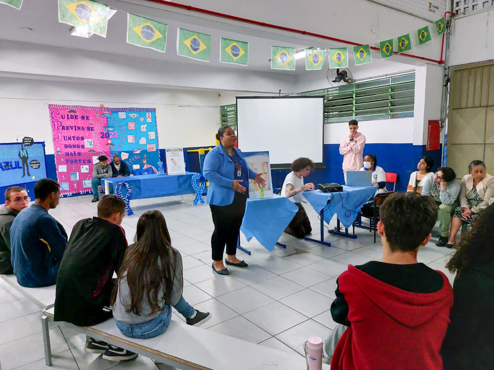 <strong>Cursinho Popular de Jandira (CPJ) proporciona palestra sobre Novembro Azul</strong>