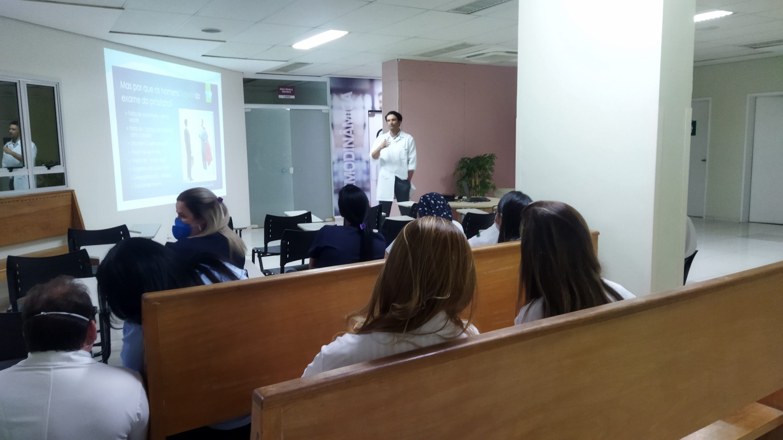 <strong>Fechando o Novembro Azul, HMB realiza palestras dedicadas à saúde do homem</strong>