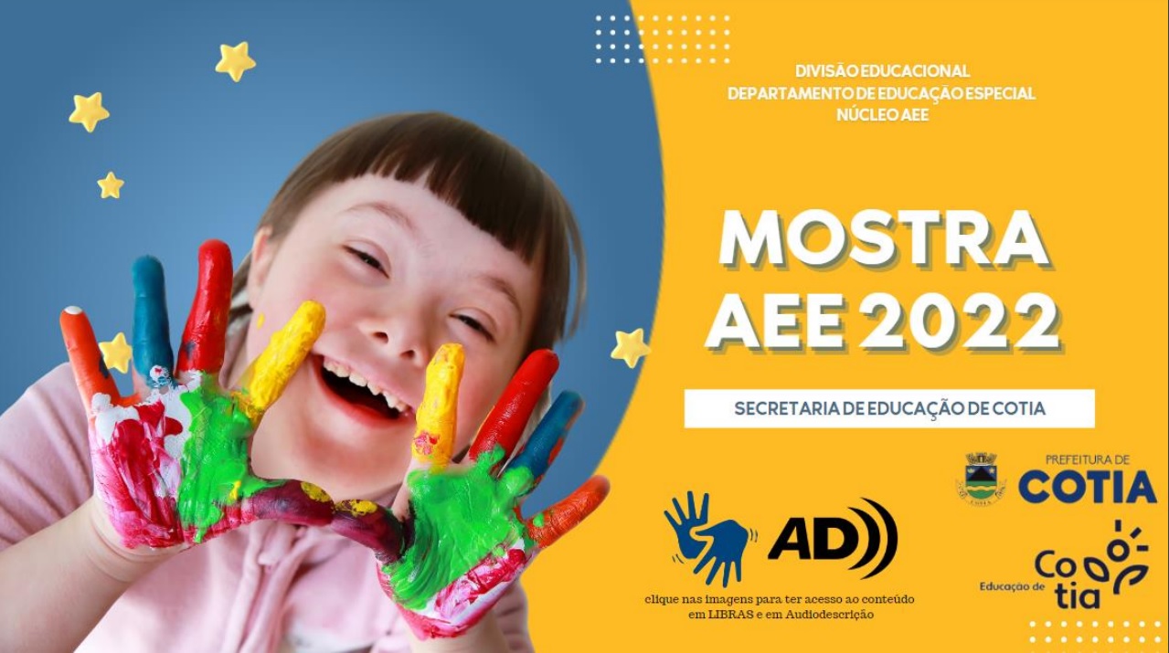 <strong>Dia 7/12, Educação de Cotia realiza a 1ª mostra de arte com acessibilidade&nbsp;</strong>