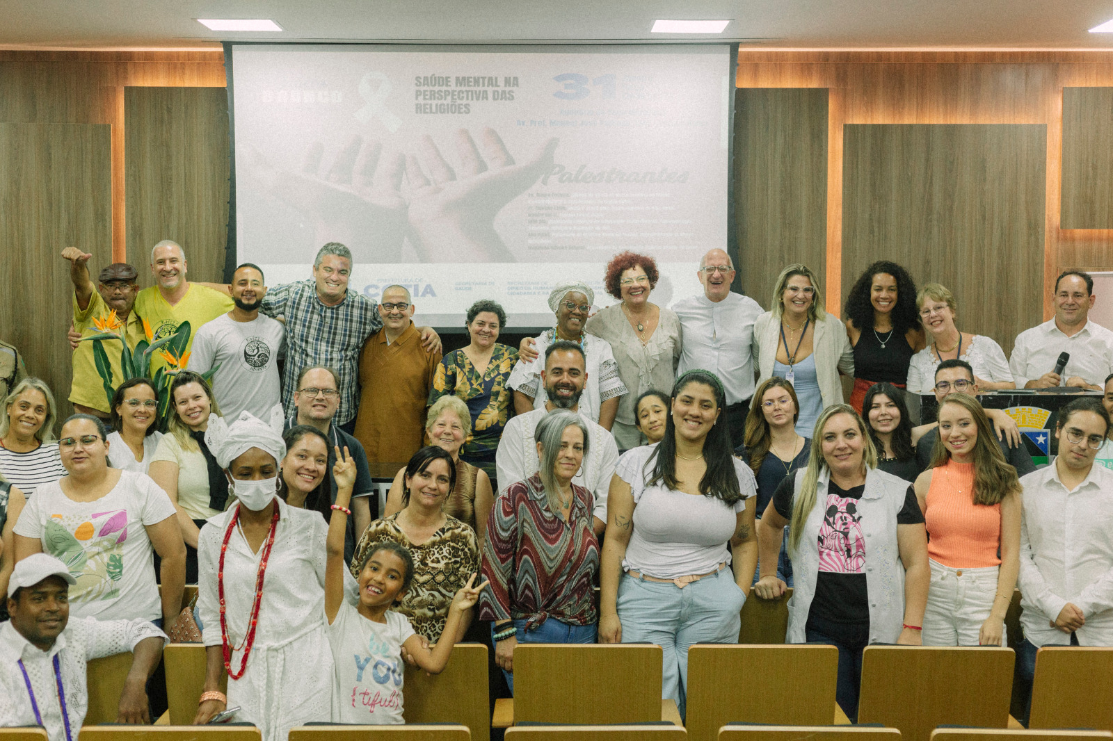 <strong>REPRESENTANTES RELIGIOSOS FALAM DE SAÚDE MENTAL NO ENCERRAMENTO DO ‘JANEIRO BRANCO’</strong>
