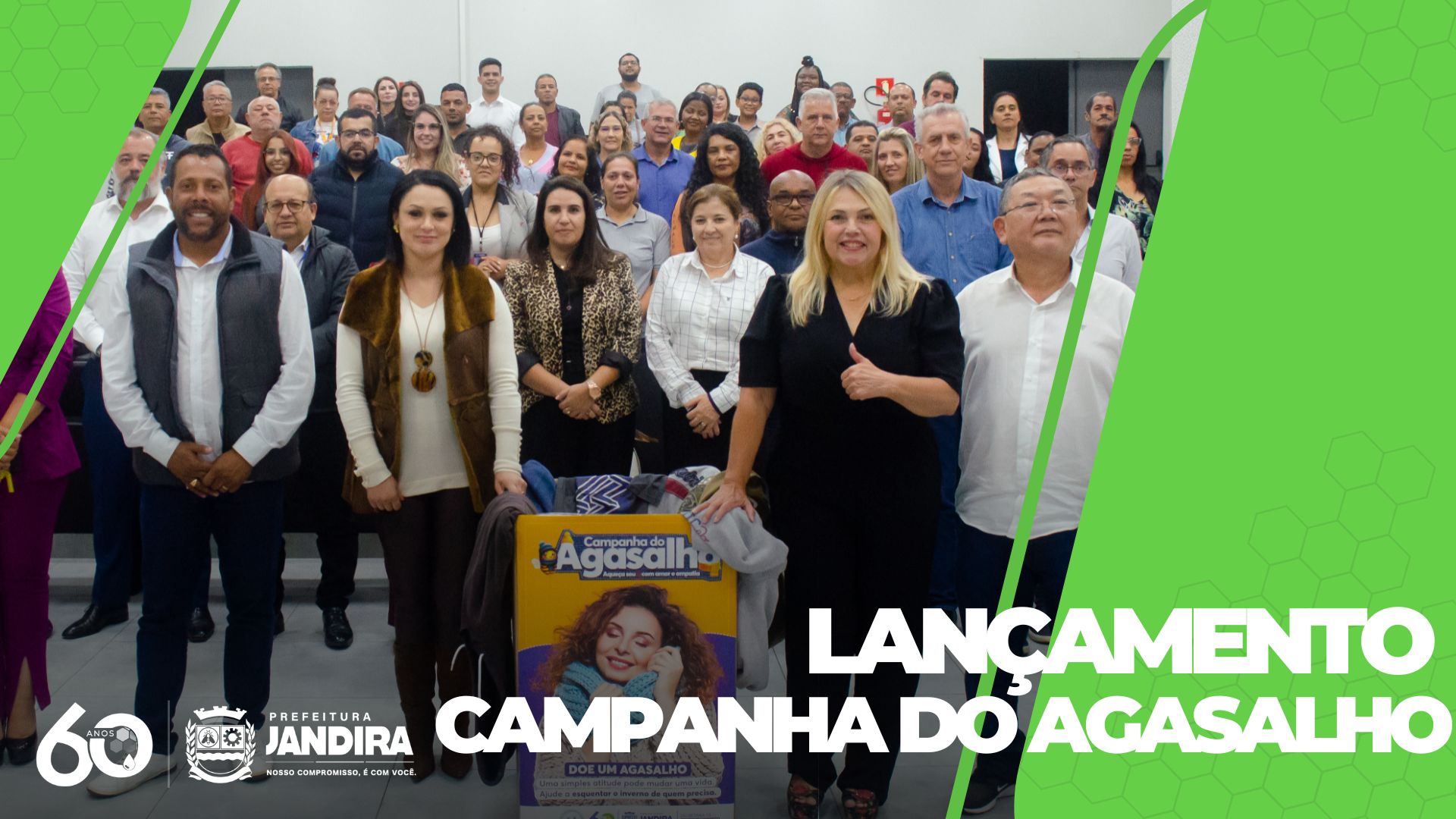 Prefeitura de Jandira lança, oficialmente, a Campanha do Agasalho 2023