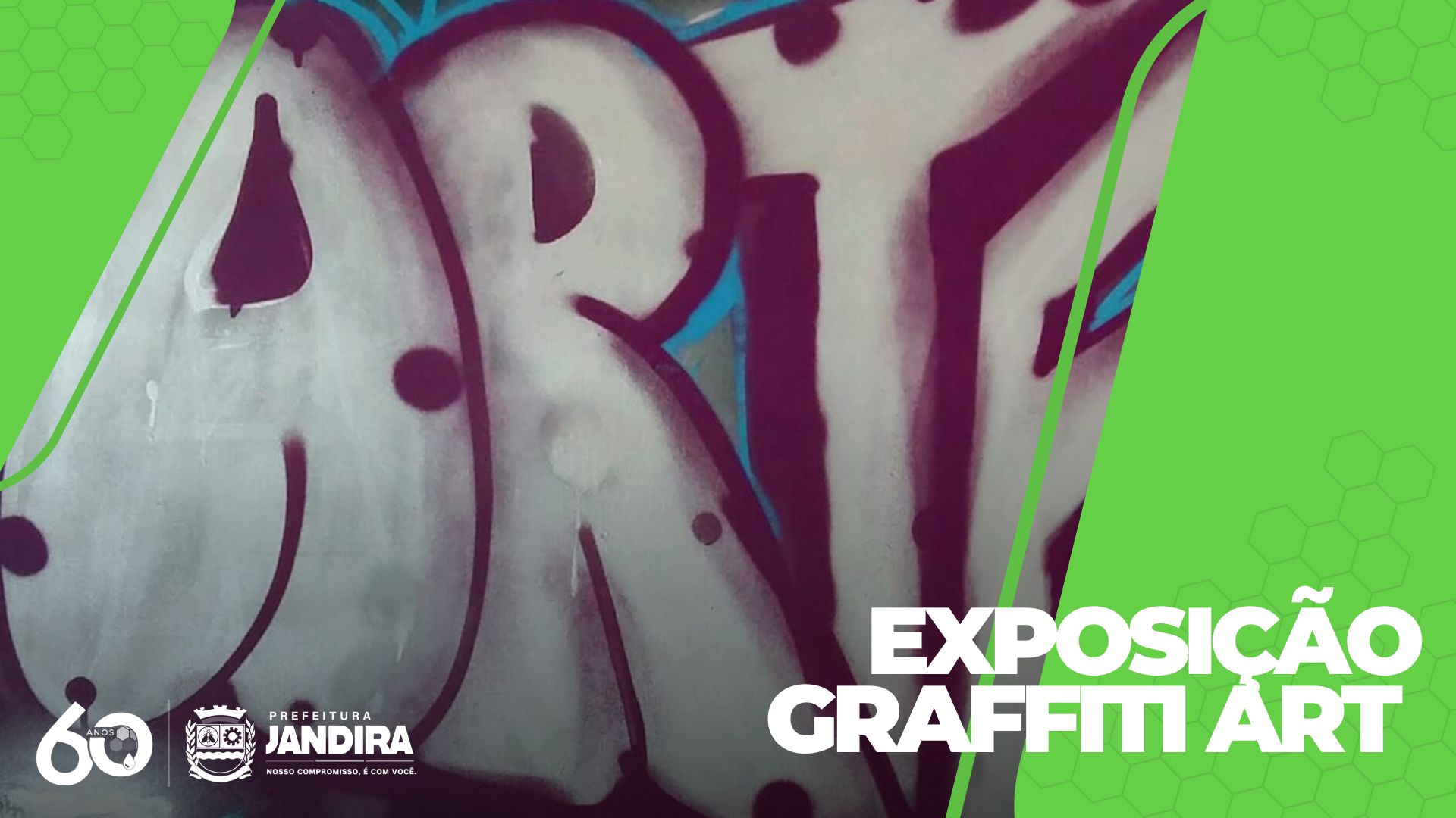 Cultura apresenta a exposição “Graffiti Art” até 30/06