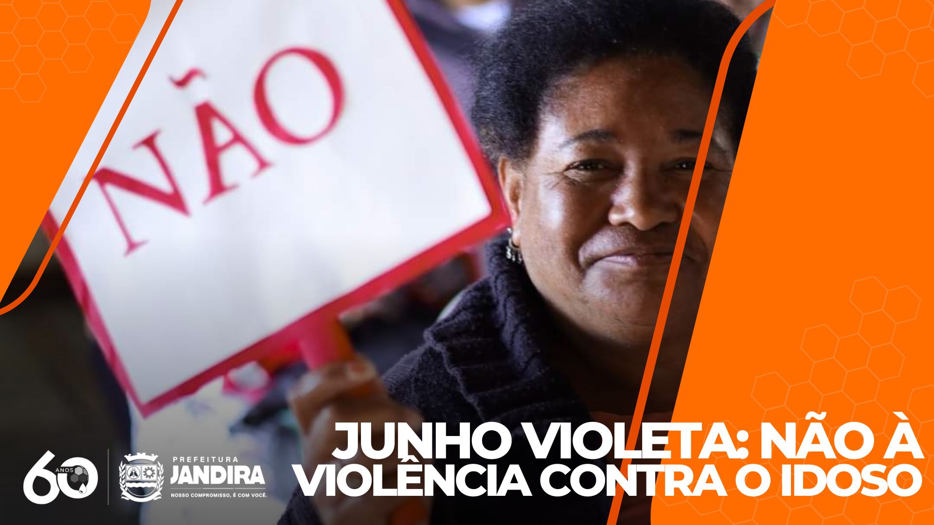 Junho Violeta: Jandira realiza evento de combate à violência contra o idoso