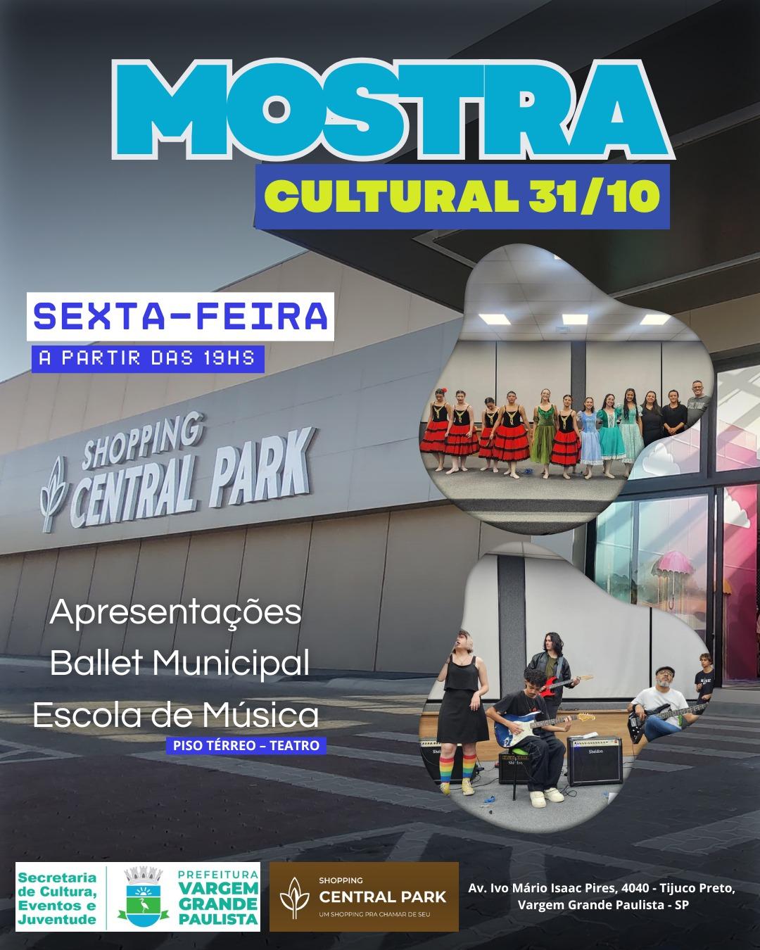 Mostra Cultural da Prefeitura de Vargem Grande Paulista tem apresentações musicais